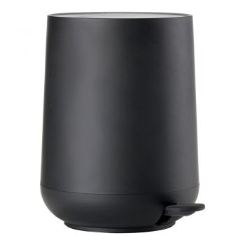 Coș de gunoi negru din plastic 3 l Nova – Zone