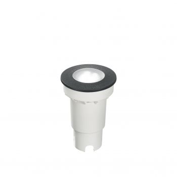 Aplica de exterior Ideal Lux Ceci Round FI1 Small LED 1x4.5W 9x13.5cm negru