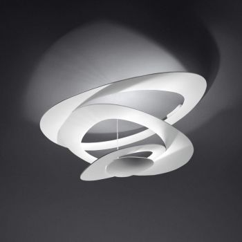 Plafoniera Artemide Pirce Mini design Giuseppe Maurizio Scutella LED 44W alb
