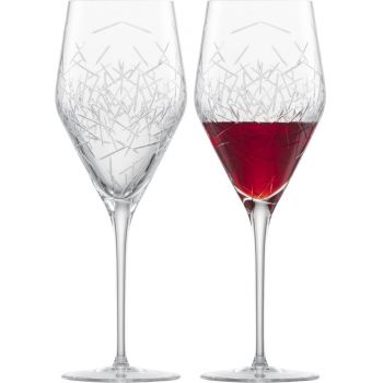 Set 2 pahare vin rosu Zwiesel Glas Bar Premium No.3 Bordeaux design Charles Schumann handmade 481ml