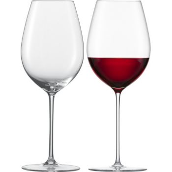 Set 2 pahare vin rosu Zwiesel Glas Enoteca Rioja handmade 689ml