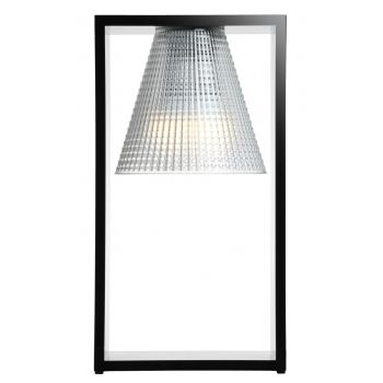 Veioza Kartell Light Air design Eugeni Quitllet 32x17x14cm negru transparent