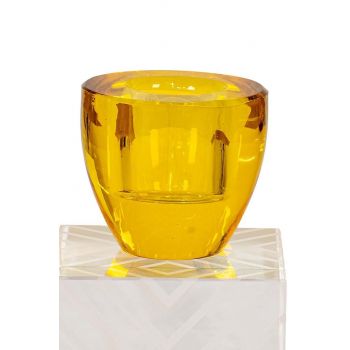 House Nordic sfesnic decorativ In Amber/clear