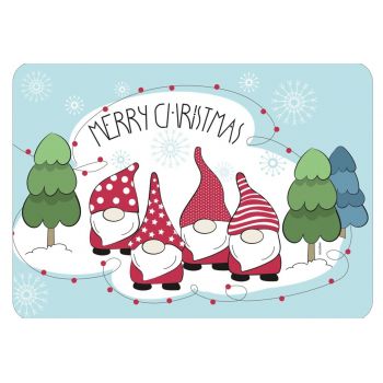 Suport pentru farfurie Merry Christmas Gnome, Ambition, 39x29 cm