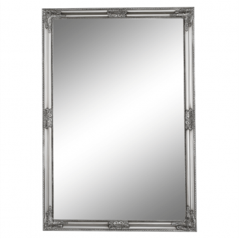 Oglinda, cadru argintiu din lemn, MALKIA TIP 11