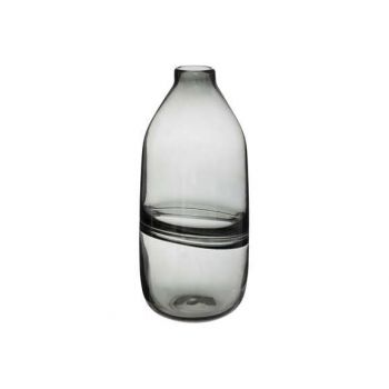 Vaza Sticla Bottle Gri 30 Cm