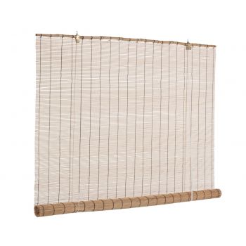 Jaluzea tip rulou Midollo, Bizzotto, 150x260 cm, bambus, maro