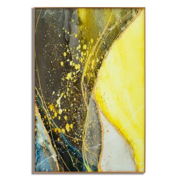 Tablou decorativ Sunny, Mauro Ferretti, 120x80 cm, sticla, multicolor