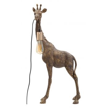 Lampa de masa Giraffe, Mauro Ferretti, 1 x E27, 40W, 40x22x80 cm, auriu