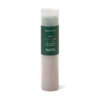 Paddywax set de tămâie parfumată Cypress & Fir 100-pack