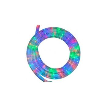 Furtun luminos rola LED multicolor 10m