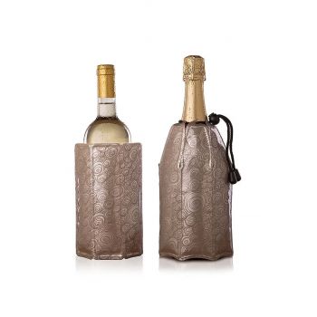 Vacu Vin husă de răcire pentru sticle de vin Platinum