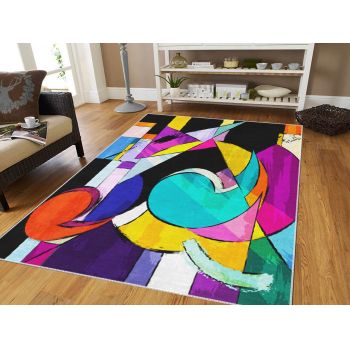 Covor, ym (136), 140x220 cm, Poliester, Multicolor