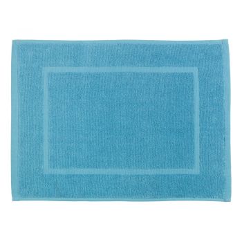 Covoraș de baie albastru din material textil 40x60 cm Zen – Allstar