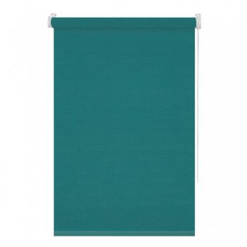 Rulou textil translucid Romance Clemfix Colors K11, 42 x 160 cm, bleu turcoaz