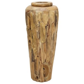 Vază decorativă 40 x 100 cm lemn masiv de tec