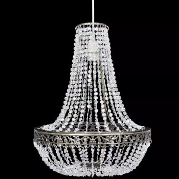 Lampă de tavan cu cristale 365 x 46 cm