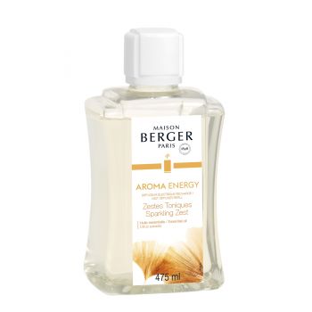 Parfum pentru difuzor ultrasonic Maison Berger Aroma Energy - Zestes Toniques 475ml
