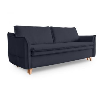 Canapea gri închis/gri antracit extensibilă 225 cm Charming Charlie – Miuform