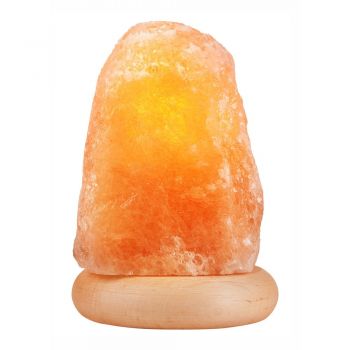 Lampă de sare portocalie, înălțime 16 cm Sally - LAMKUR