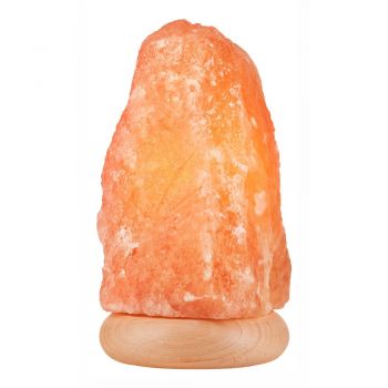 Lampă de sare portocalie, înălțime 23 cm Sally - LAMKUR