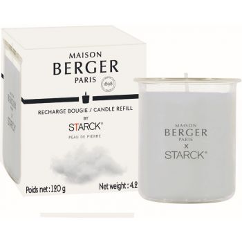 Rezerva lumanare parfumata Maison Berger Starck Peau de Pierre 120g