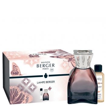 Set Maison Berger lampa catalitica Lilly Rose cu parfum Exquisite Sparkle