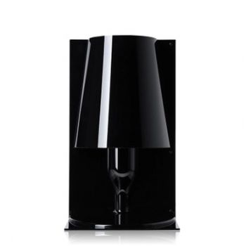 Veioza Kartell Take design Ferruccio Laviani E14 max 5W LED h31cm negru