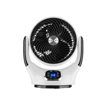 Ventilator multidirectional Beper, 25 W, 31x20.8x36 cm, alb/negru