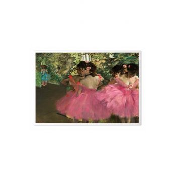 reproducere pe hârtie Edgar Degas, Dancers In Pink