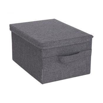 Cutie de depozitare din material textil cu capac – Bigso Box of Sweden