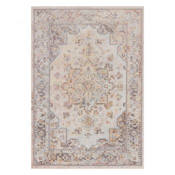 Covor crem 200x290 cm Flores – Asiatic Carpets