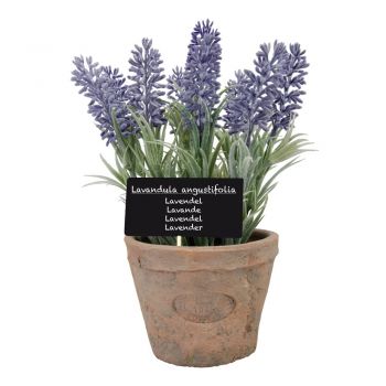Plantă artificială (înălțime 17,5 cm) Lavender – Esschert Design