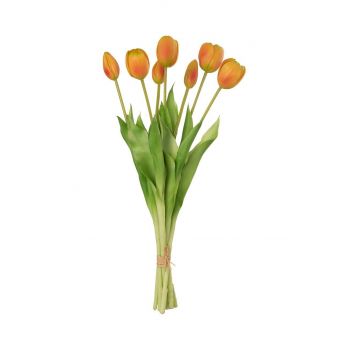 J-Line flori artificiale Bouquet Tulips 7-pack