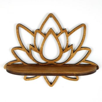 Raft în culoare naturală 33 cm Lotus – Kalune Design