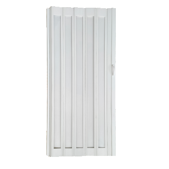 Usa plianta cu geam 1/1 Prestij din PVC alb marmorat 850/2030 mm