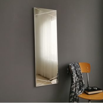 Oglinda decorativa A321Y, Neostill, 35 x 105 cm, argintiu ieftina
