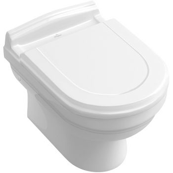 Vas WC suspendat Villeroy & Boch Hommage 60x37cm CeramicPlus Alb Alpin la reducere