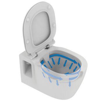 Vas WC suspendat Ideal Standard Connect Rimless 55 cm la reducere