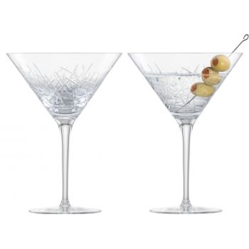 Set 2 pahare martini Zwiesel Glas Bar Premium No.3 design Charles Schumann handmade 294ml