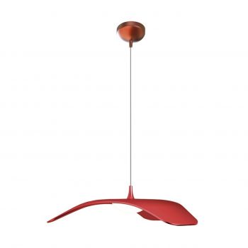 Lustra, L1899 - Red, Lightric, 34 x 120 cm, LED, 10W, rosu la reducere