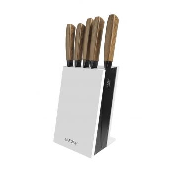Vialli Design set de cuțite cu un organizator Soho 6-pack