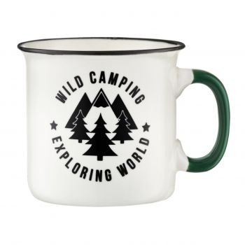 Cana Adventure Wild Camping, Ambition, 510 ml, portelan, alb ieftin