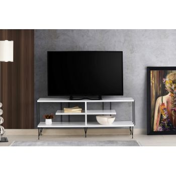 Comoda TV, Kalune Design, Eze, Alb
