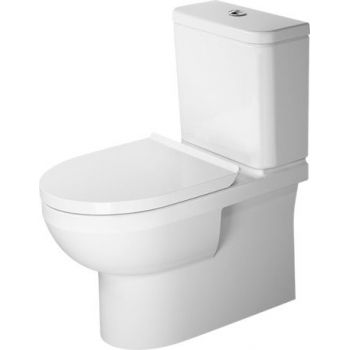 Vas wc Duravit No.1 Rimless pentru rezervor asezat 365x650mm alb la reducere