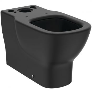 Vas WC Ideal Standard Tesi AquaBlade back-to-wall 36x66cm negru mat la reducere