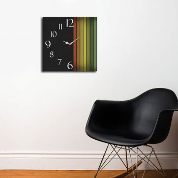Ceas de perete, Msk-42, MDF, Dimensiune: 40 x 40 cm, Multicolor ieftin