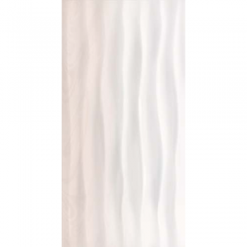Faianta baie Kai Celine, bej, lucios, model, 60 x 30 cm