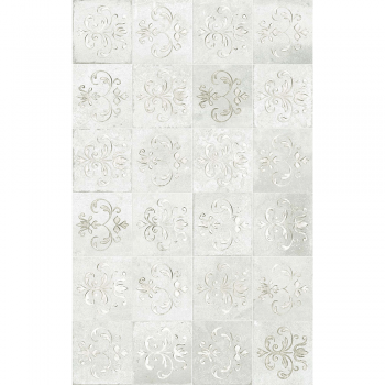 Faianta decorativa Kai Ceramics Latina, gri, finisaj estetic, mat, dreptunghiulara, 25 x 40 cm