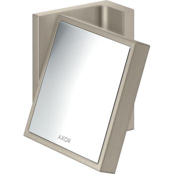 Oglinda cosmetica Hansgrohe Axor Universal 1.7x de perete nichel periat la reducere